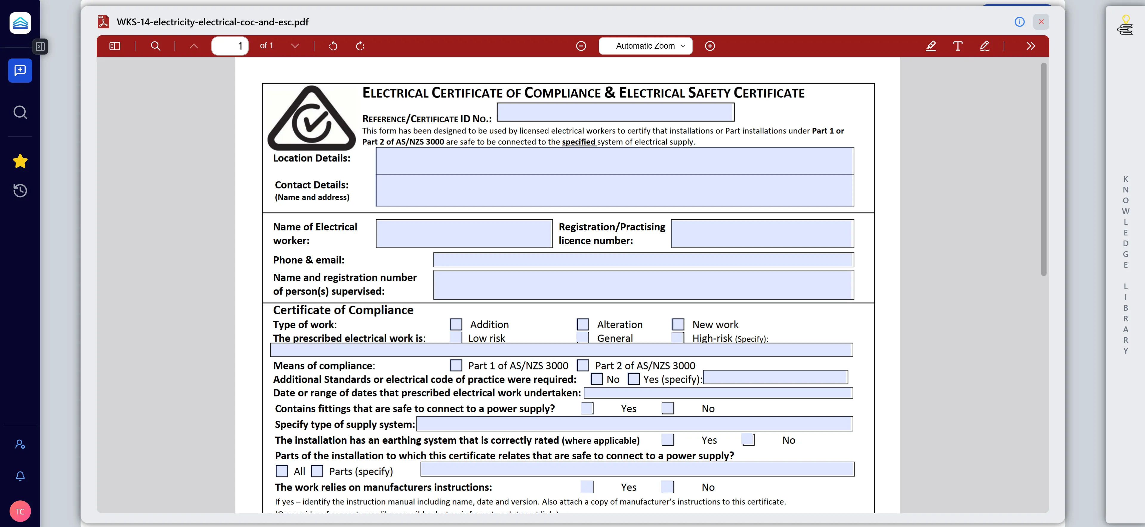 Document View Log