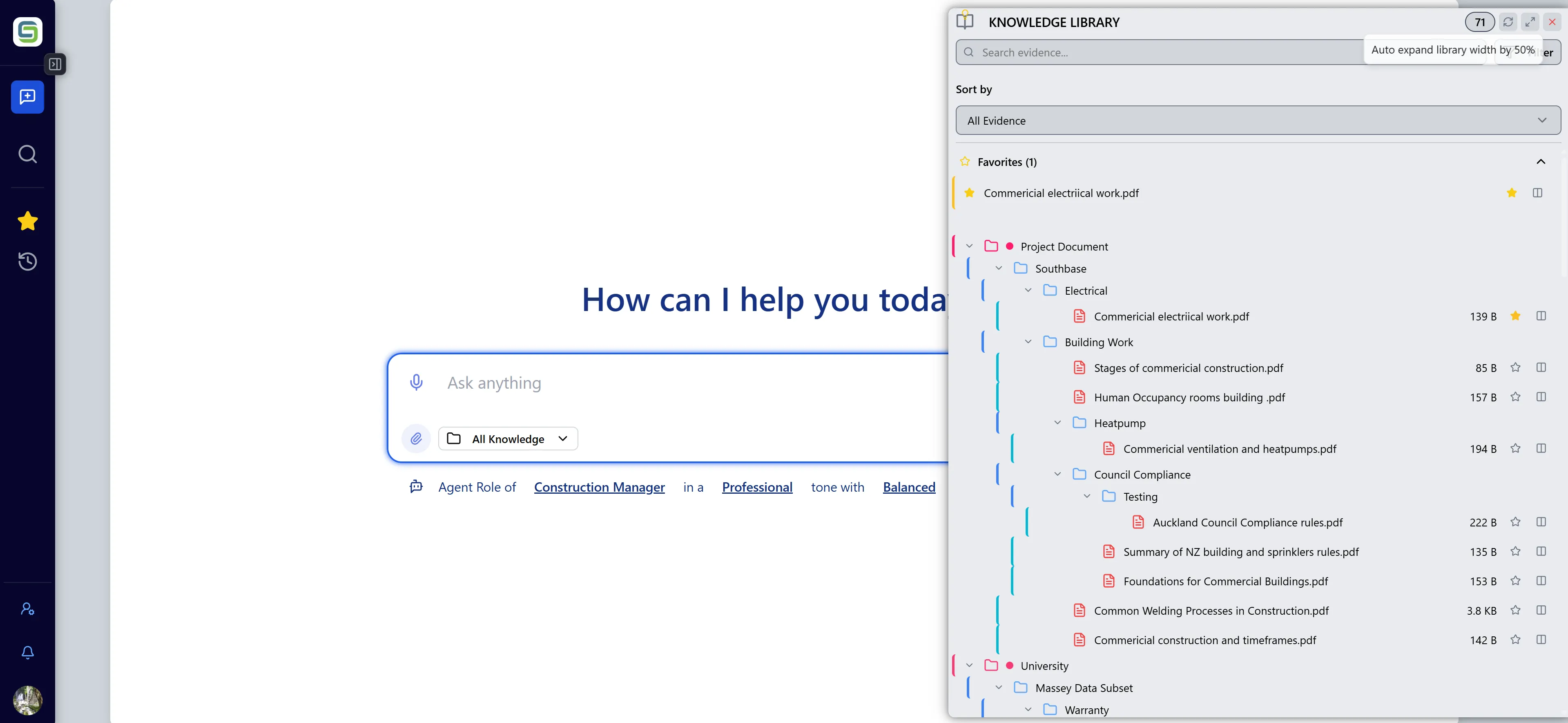 Knowledge Library Open